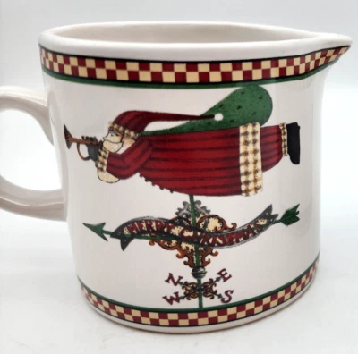 Creamer Sakura MAGIC OF SANTA Debbie Mumm 1998 - Image 1 of 4