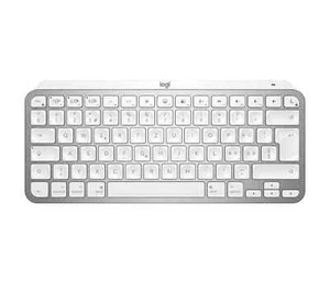 Logitech MX Keys Mini Kabellose Tastatur, Pale Grey, WEIß, SCHWEIZ FOR MAC #GBR - Bild 1 von 8