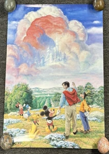 Vintage 1990's "Walt's Dream" Art Print by Charles Boyer ~ 24" x 16" ~ Good - Picture 1 of 7