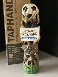 🌟 Angry Orchard Soccer Crisp Craft Apple Cider Beer Tap Handle Lot - Picture 1 of 7