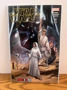 Star Wars #1, Marvel, 2015. Fan Expo Variant. High Grade. Fast shipping - Picture 1 of 12