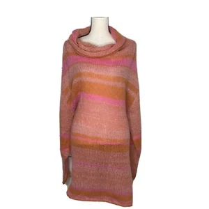 Neu Free People Candy Streifen Tunika Pullover Blumen Kombi Damen Medium - Bild 1 von 8