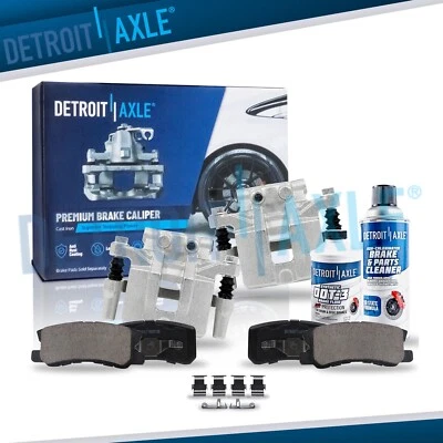 Pinzas de freno traseras con pastillas de freno de soporte para Avenger Calibre 200 Compass Patriot Foto 1 de 4