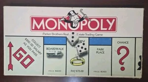 Vintage 1985 Monopoly Brettspiel komplett mit OVP Parker Brothers - Bild 1 von 3