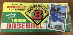 Sealed Unopened Official Complete Set Bowman 1989 Comeback Ed. Baseball Cards - Picture 1 of 6