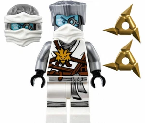 LEGO Ninjago Minifigure Zane Titanium From Set 70588 - Picture 1 of 1