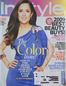 SALMA HAYEK - InSTYLE Magazine April 2009 - Picture 1 of 5