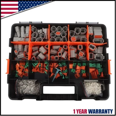 For 14,16,18,20 GA. WIRE 1650PCS CONNECTOR KIT STAMPED CONTACTS - Image 1 of 4