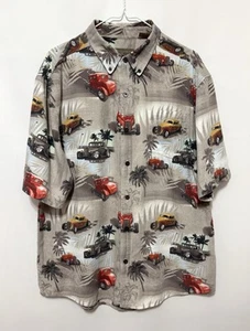 Clearwater Outfitters GM Motors Classic Cars Hot Rod Button Down Shirt Size XL - Picture 1 of 9