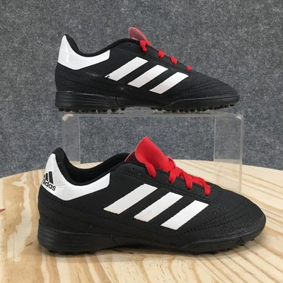 Adidas Niños 13K Negro Blanco Rojo Césped Zapatos de Fútbol Botines Parte Superior Baja G26370 Foto 1 de 4
