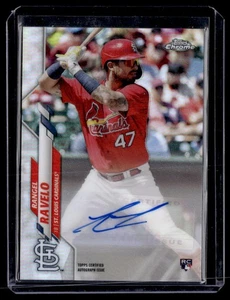 Rangel Ravelo 2020 Topps Chrome Update Auto #USA-RR St. Louis Cardinals - Picture 1 of 2