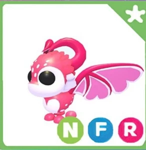 Cupid Dragon Neon Fly Ride Adopt Me Pet Roblox - Picture 1 of 1