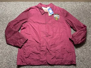Cleveland Cavaliers Levis Jacket Mens XL Maroon Snap Up NBA Basketball NWT - Picture 1 of 19