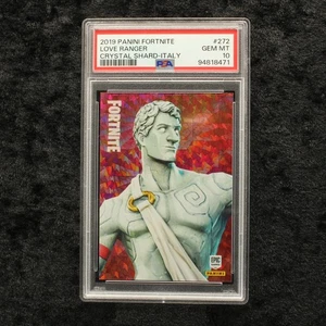 Panini Fortnite Series 1 PSA 10 Love Ranger #272 Crystal Shard Italy Cards - Picture 1 of 2