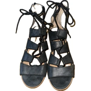 Lucky Brand Damen-Gladiator-Sandalen schwarz Größe 8,5 Sommer Freizeit - Bild 1 von 7