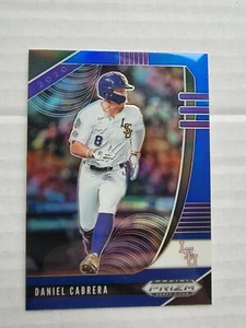 Daniel Cabrera 2020 Panini Prizm Draft Picks Blue Parallel Baseball Card PDP62 - Picture 1 of 10