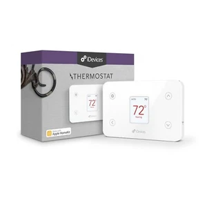 iDevices IDEV0005AND5 Wi-Fi Smart Thermostat Digital App Works w/ Apple HomeKit - Picture 1 of 4