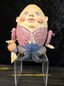 POLIWOGGS AMERICAN FOLK ART "HUMPTY DUMPTY" W/TAG (STAND NOT INCLUDED) - Bild 1 von 7