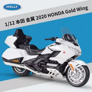Modelo de moto Welly 1:12 Honda Gold Wing nuevo en caja - Imagen 1 de 6