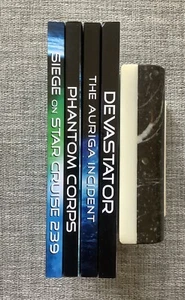 NEW 4-LOT Max Mars Tripp Ellis: Devastator, Auriga Incident, Phantom Corps - Foto 1 di 5