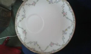 Rare Queens Bone China Tennis Plate "Garland Rose" Staffordshire England - Picture 1 of 2