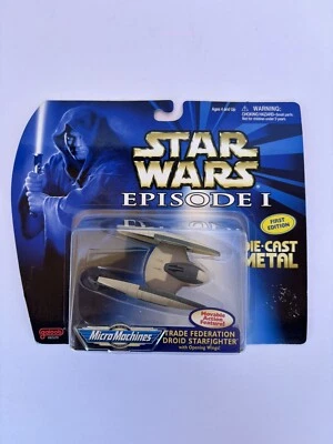 Micro Máquinas, Star Wars Episodio 1: Federación de Comercio Droide Star fighter Foto 1 de 4