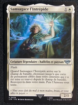 CARTE MAGIC NEUF AUTHENTIQUE EDITION SEIGNEUR DES ANNEAUX BOSS LÉGENDAIRE / SORT - Photo 1/4