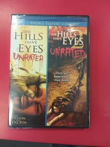 The Hills Have Eyes 1 & 2 Double Feature Unrated DVD Collection FACTORY SEALED - Picture 1 of 2