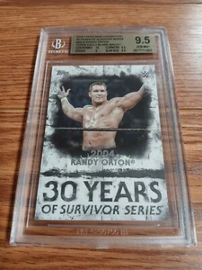 2018 Topps WWE Undisputed Randy Orton Blank Back 1/1 Card W/ COA BGS 9.5 - Picture 1 of 3