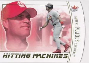 ALBERT PUJOLS 2004 Fleer Ultra HITTING MACHINES Baseball Card CARDINALS ANGELS - Picture 1 of 2