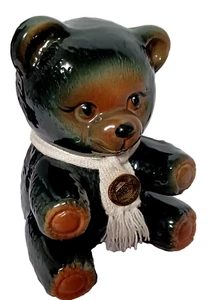 McCoy Pottery Bear Bank Sesquicentennial (1848-1998) signiert/nummeriert Vintage - Bild 1 von 4