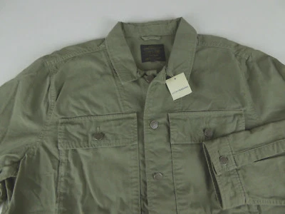 Lucky Brand Military Shirt Jacket $199 Coat Embroidered Tiger Fighter Lover NWT - Image 1 of 4