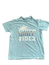 Free Planet GraphicT-Shirt Short Sleeve Good Vibes Only Size Medium