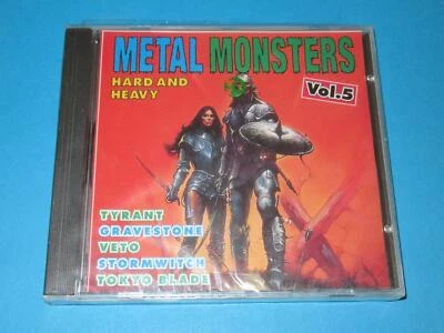 V.A. / Metal Monsters - Hard And Heavy - Vol. 5 (EU 1993) Sealed CD OVP - Bild 1 von 3