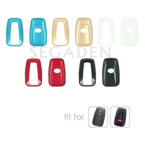 Paint Metallic Color Hard Remote Key Cover fit for TOYOTA Prius Camry C-HR - Picture 1 of 16