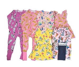 BONDS Girls Wondersuits Dresses Size 3 Bulk Lot Bundle x 7 Items - Picture 1 of 8