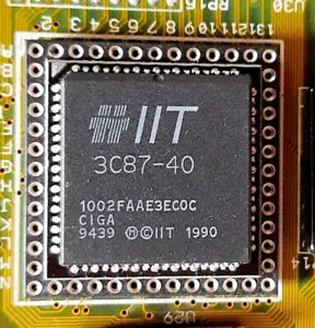 IIT 3C87-40 387 FPU Math Coprocessor 386 Floating Point Unit 40MHz PGA-68 - Bild 1 von 1