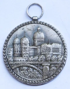 SEHR SELTENE SILBER Bern Stadtmedaille - Bild 1 von 2