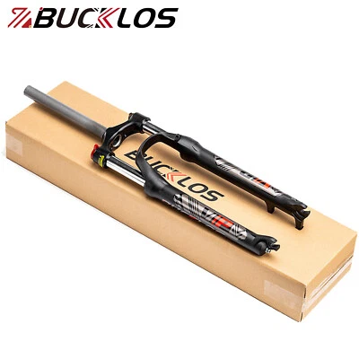 BUCKLOS VIP32 1-1/8" gewindelose Federgabel MTB Bike 26/27.5/29“ Scheibenbremse - Bild 1 von 4