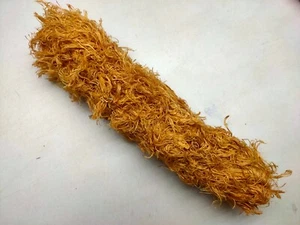 Recycled Linen Frizz Ribbon Burnt Orange |  Frizz Ribbon | Recycled Frizz Ribbon - Picture 1 of 6