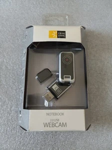 Case Logic Webcam Notebook 2.0 USB Wireless Plug Play Software Black Brand New - Afbeelding 1 van 4