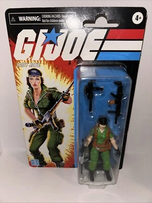 *NEW* 2 Hasbro GI Joe Retro Collection Figures Walmart Exclusive - 1/18 Scal - Image 1 of 4