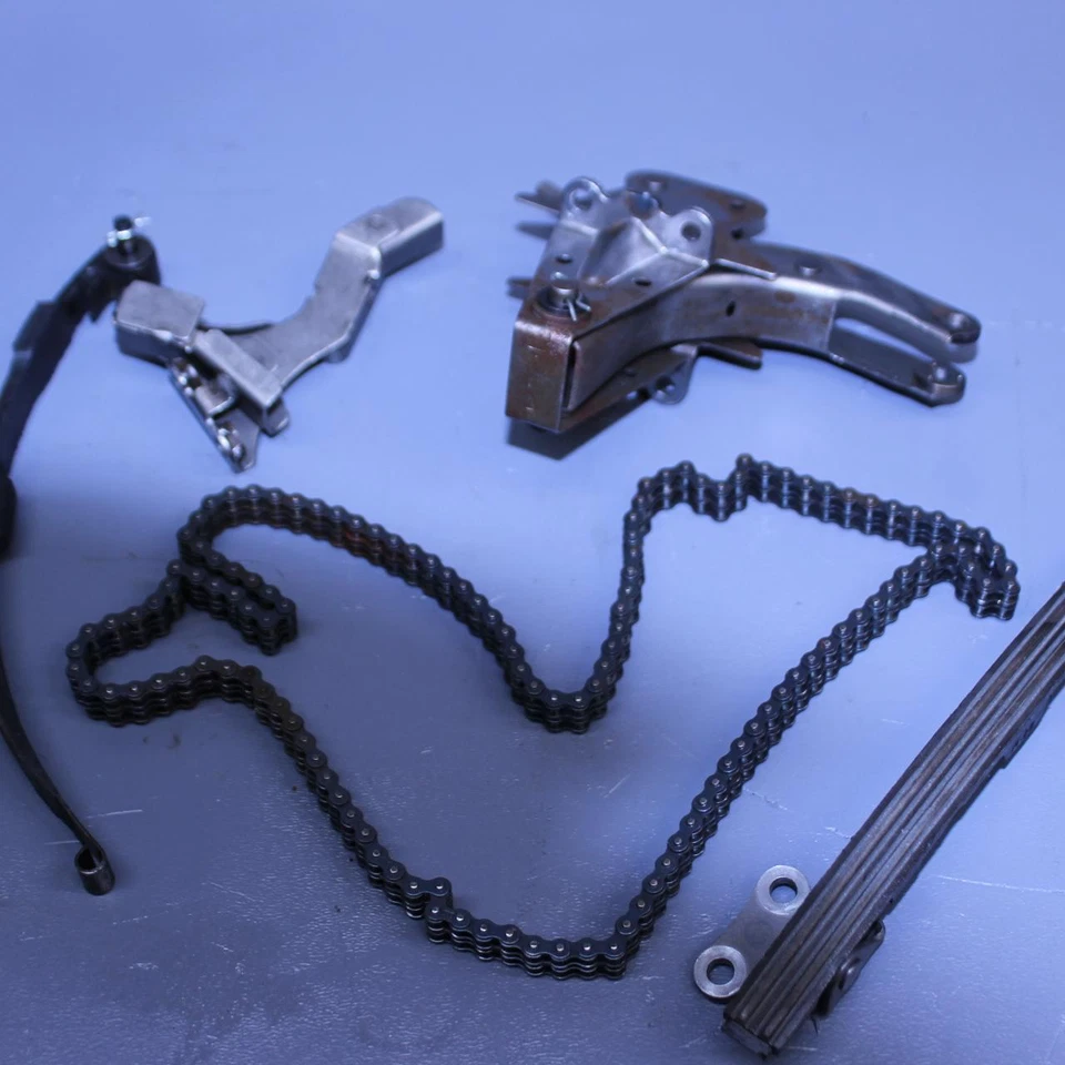 1986 HONDA INTERCEPTOR 500 VF500F ПЕРЕДНЯЯ КУЛАЧКОВАЯ ЦЕПЬ С НАПРАВЛЯЮЩИМИ  - Изображение 1 из 4