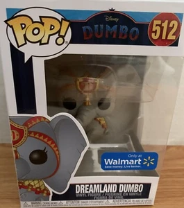 Funko Pop! Disney Dreamland Dumbo #512 + Pop Protector Brand New - Picture 1 of 5