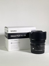 Sigma 24 mm F3,5 DG DN modernes Weitwinkel-Prime-Objektiv Sony Halterung Jahr Garantie