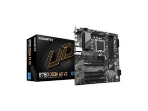 GIGABYTE B760 DS3H AX V2 LGA 1700 Intel B760 ATX Motherboard with DDR5, Dual - Picture 1 of 5