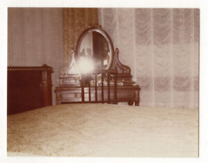 PHOTO Couleur Flash vers - 1960 miroir