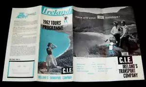 IRELAND 1962 TOURS & TRIPS C.I.E IRELAND TRANSPORT COMPANY PICTORIAL FOLIO MAPS - Picture 1 of 1