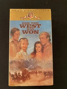 SEALED How The West Was Won James Stewart Gregory Peck John Wayne VHS 2 tapes - Picture 1 of 3