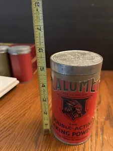 Vintage Calumet Baking Powder Tin 1 Pound - Picture 1 of 24